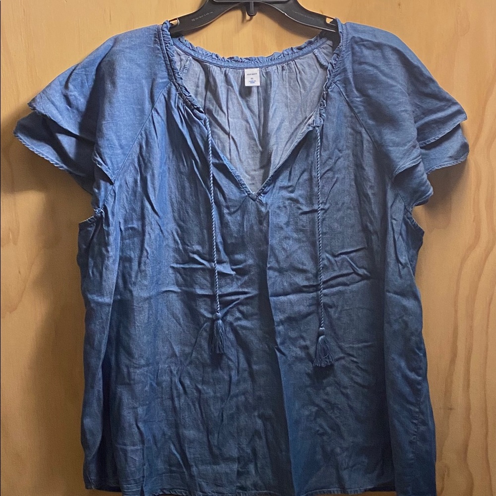 Old Navy Demin Blouse